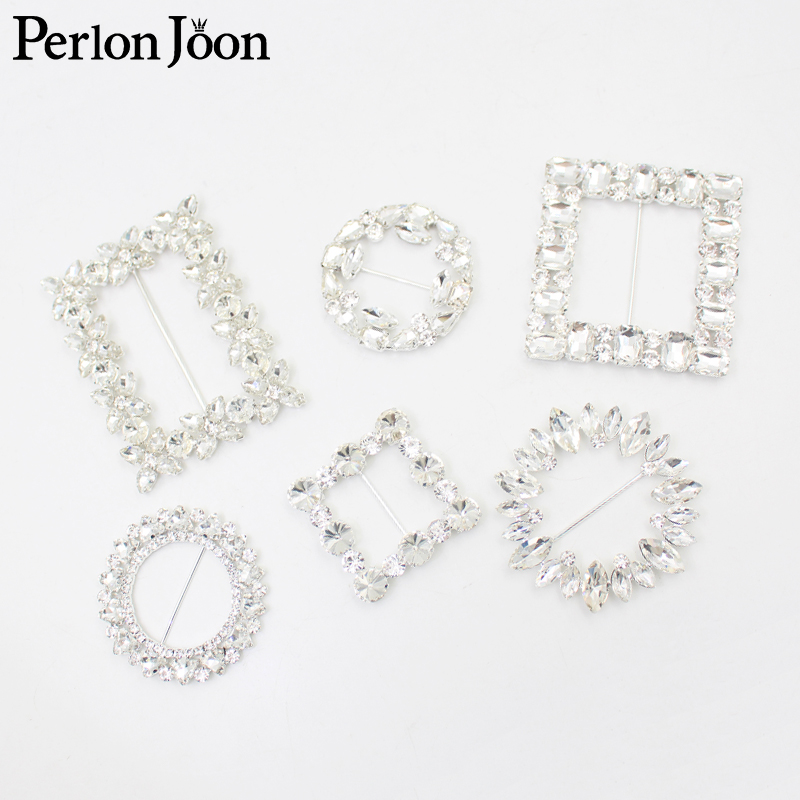 Perlon Strap Woven - Fivelas decorativas de metal multi-formas, bolsas