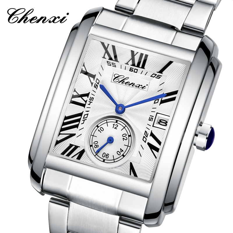 Cartier Watch Santos - Relógios de Quartzo CHENXI 8216, Moda