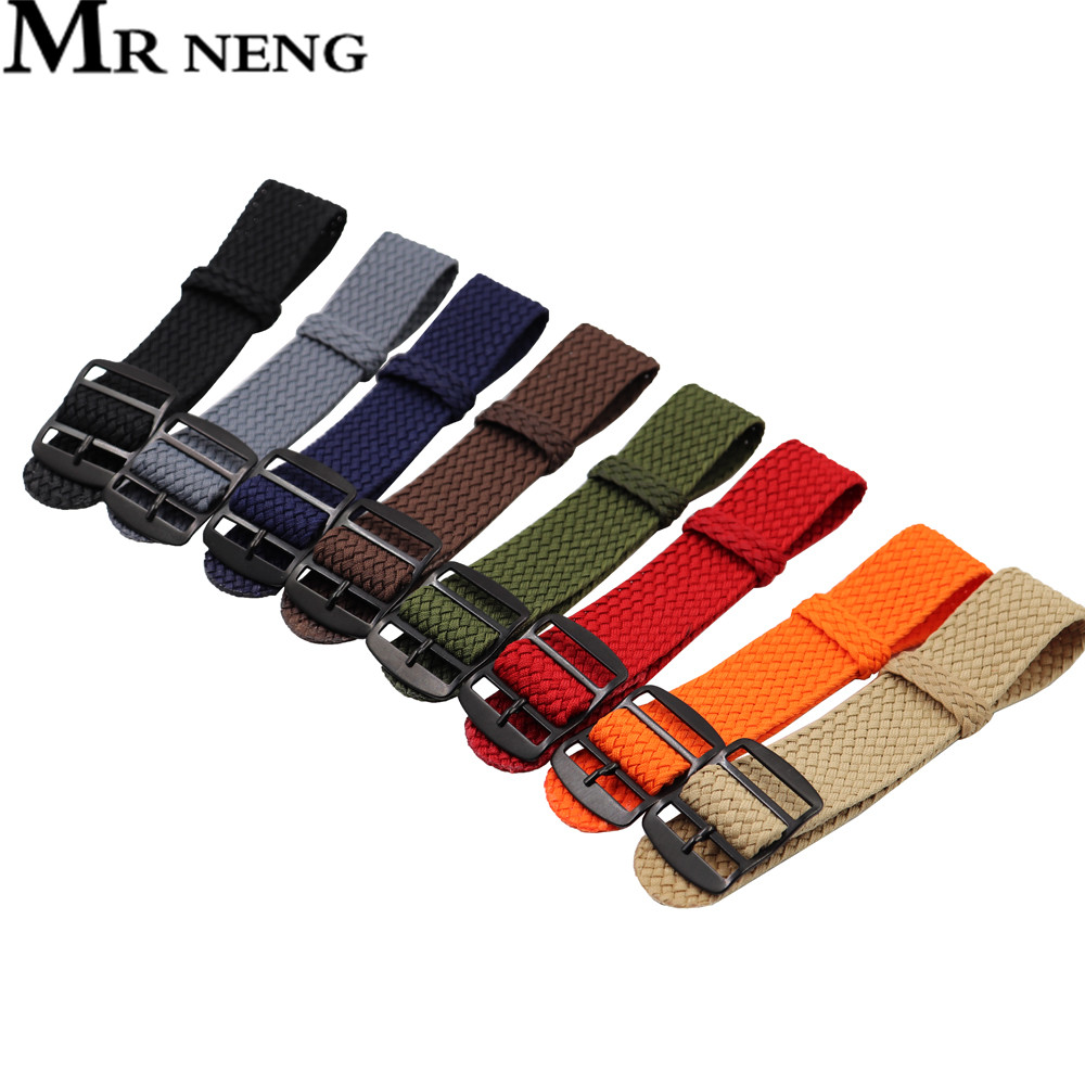 Perlon Strap Woven - Pulseira Woven Nylon Watchbands, Watch Strap