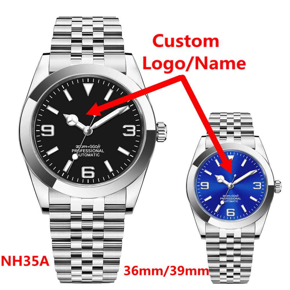 Stainless Bracelet Diver - Relógio de Luxo Personalizado com Logo