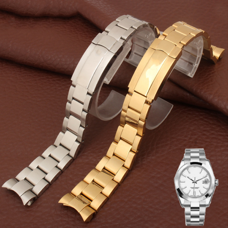 Rolex Watch Datejust - Pulseira de aço inoxidável 904l para