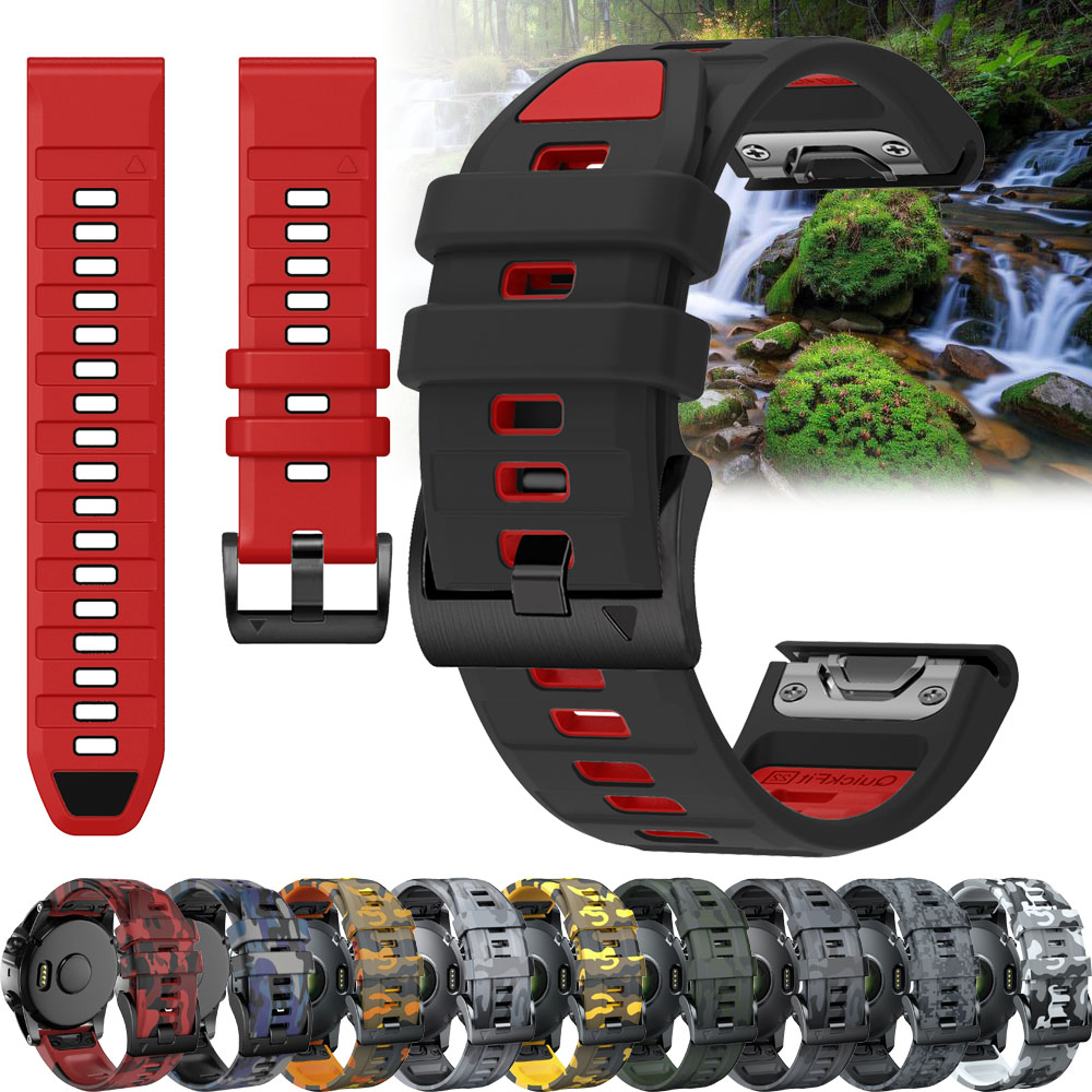 Silicone Watch Band 22Mm - Fenix e 47mm oficial quickfit 22mm