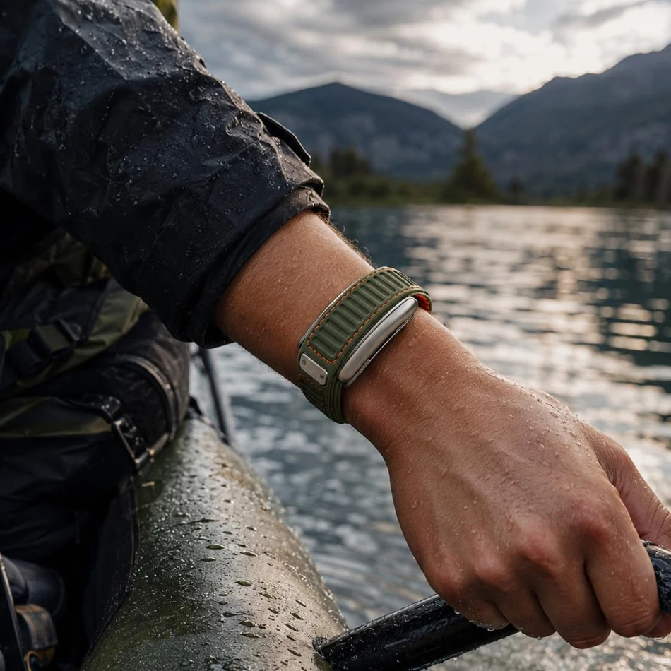Pulseira de Nylon e Silicone p - Sport Loop Velcro avaliação e preço