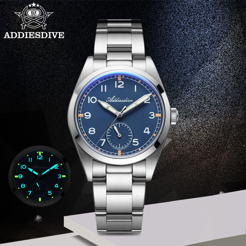 ADDIESDIVE Relógio de quartzo  - Stainless Bracelet Diver avaliação e preço