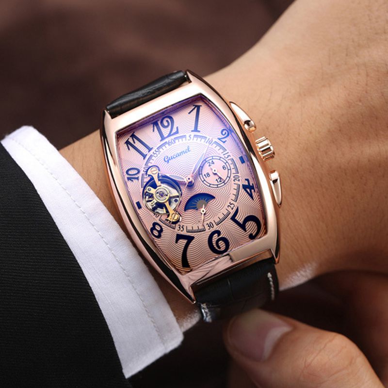 Estrela masculina manhã tourbi - Cartier Watch Tank avaliação e preço