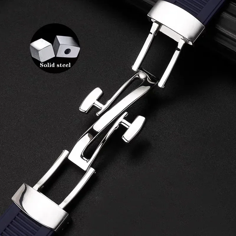 Pulseira de relógio de silicon - Patek Philippe Watch Nautilus avaliação e preço