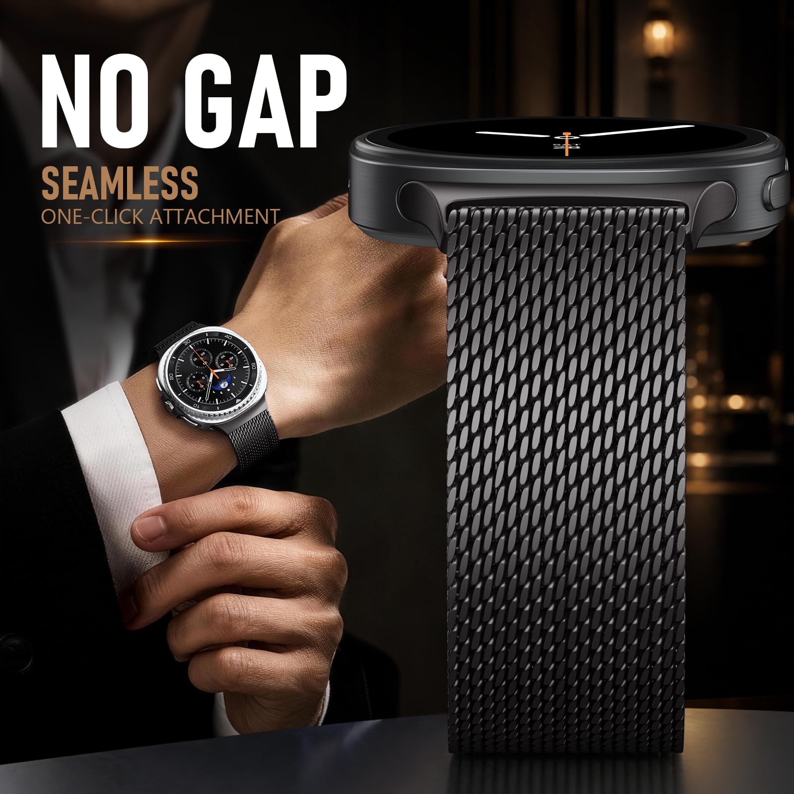 Pulseira Milanese Loop para Sa - Milanese Loop Magnetic avaliação e preço
