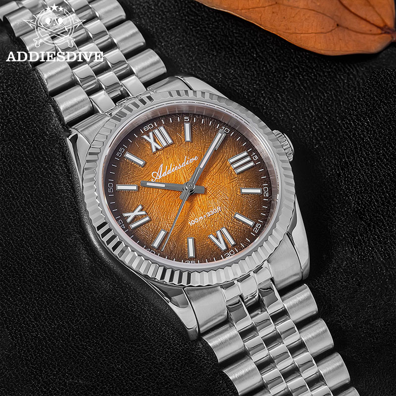 ADDIESDIVE Relógio elegante pa - Stainless Bracelet Diver avaliação e preço