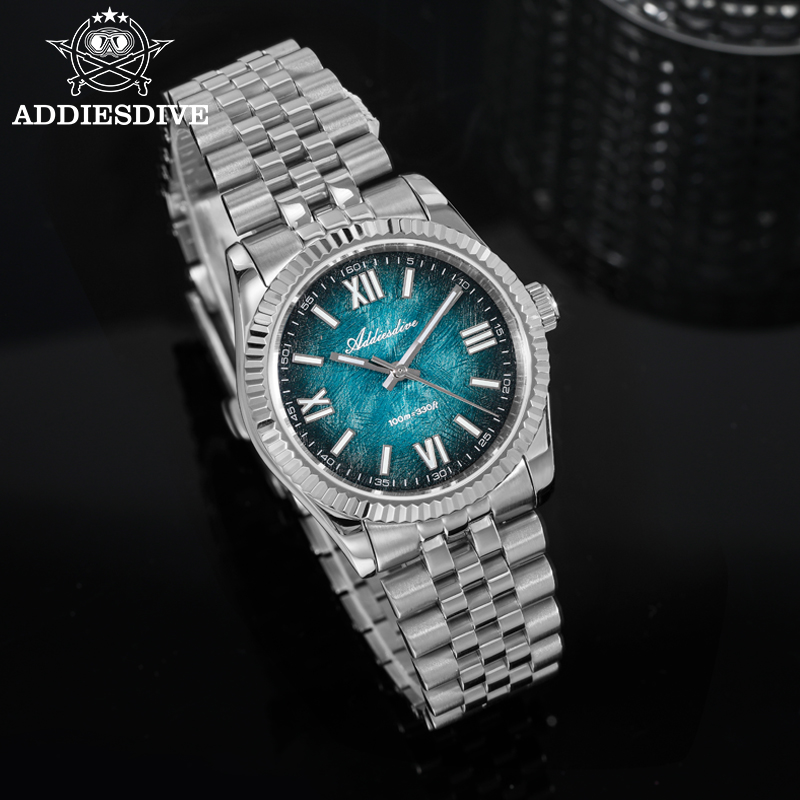 ADDIESDIVE Relógio elegante pa - Stainless Bracelet Diver avaliação e preço