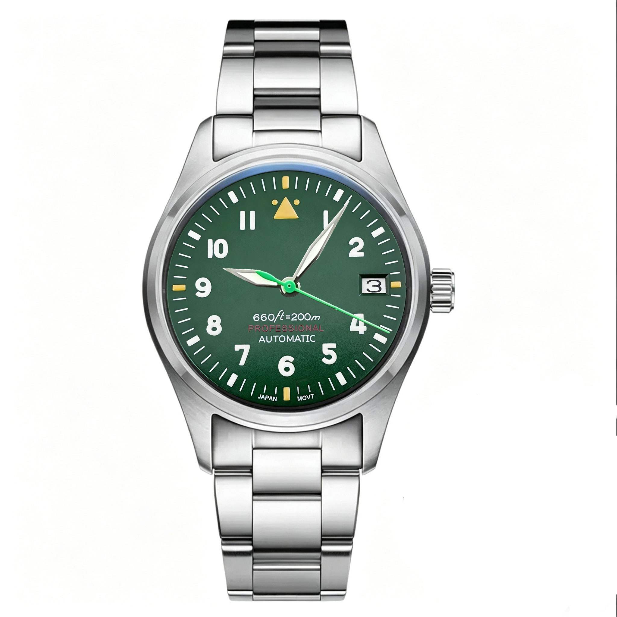 Relógio Piloto Personalizado c - Stainless Bracelet Diver avaliação e preço