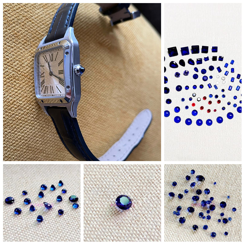 Coroa de Relógio com Safira Az - Cartier Watch Ballon Bleu avaliação e preço