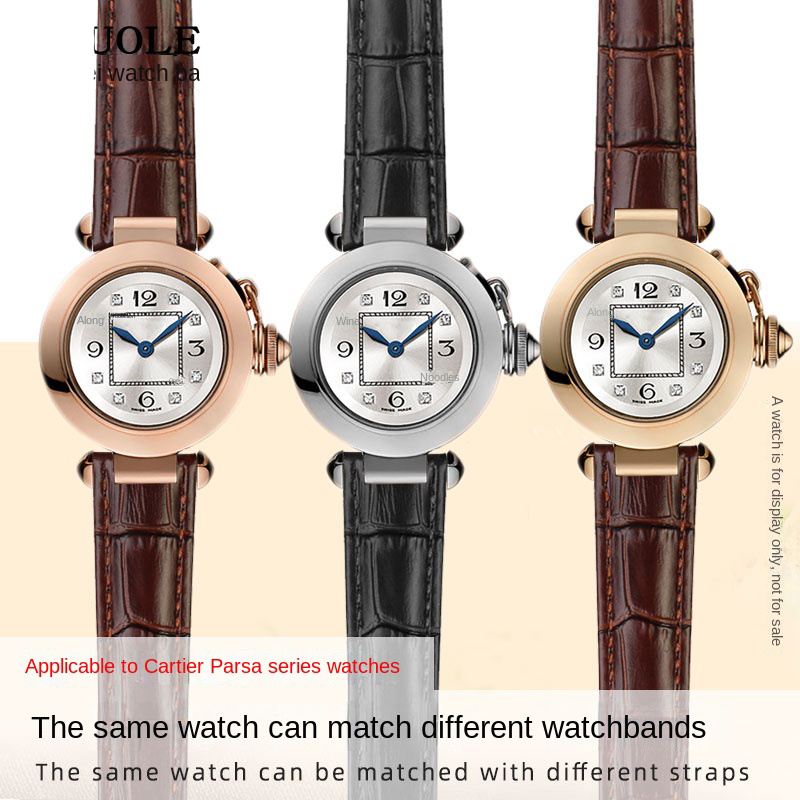 Pulseira de relógio de couro d - Cartier Watch Tank avaliação e preço