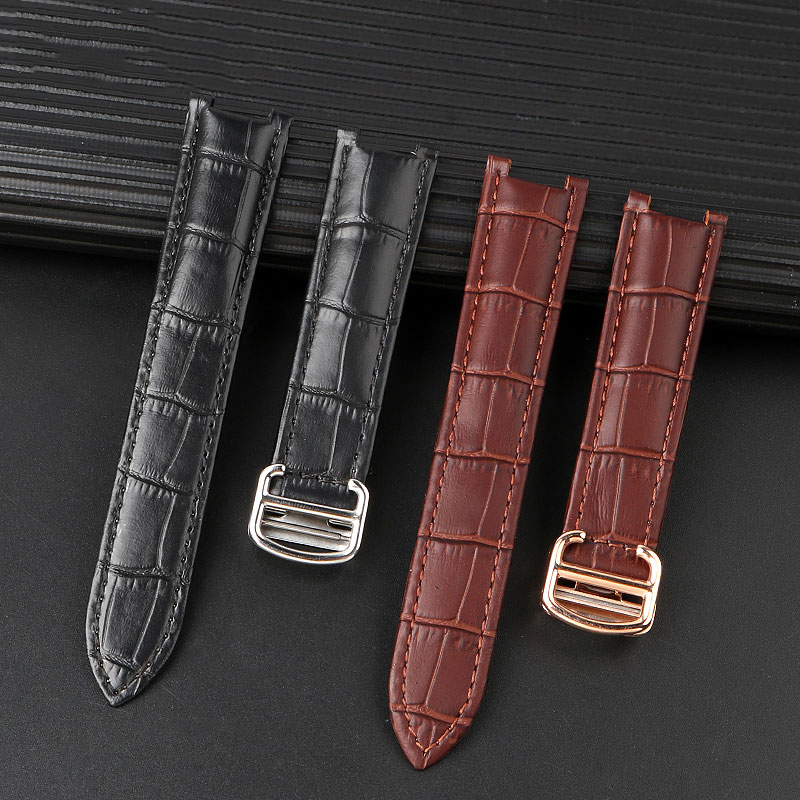 Pulseira de relógio de couro d - Cartier Watch Tank avaliação e preço