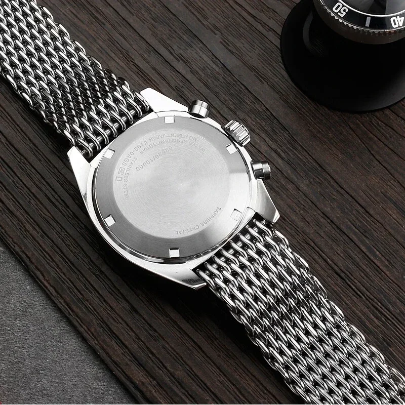 Banda de relógio de aço inoxid - Mesh Strap Metal avaliação e preço