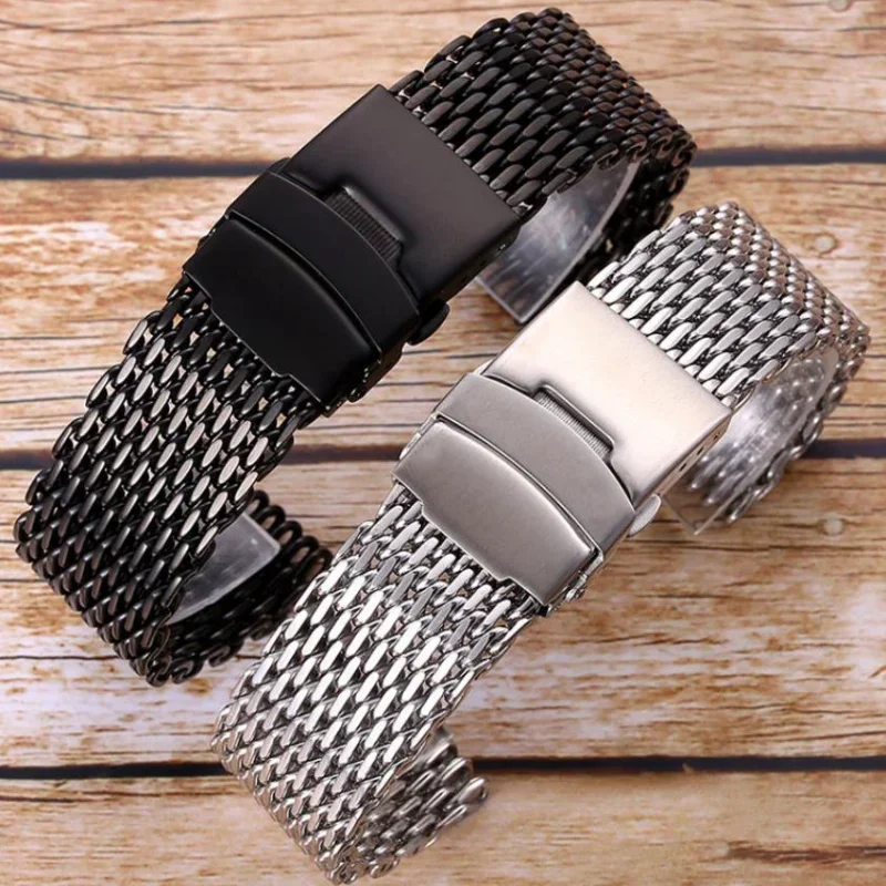 Banda de relógio de aço inoxid - Mesh Strap Metal avaliação e preço