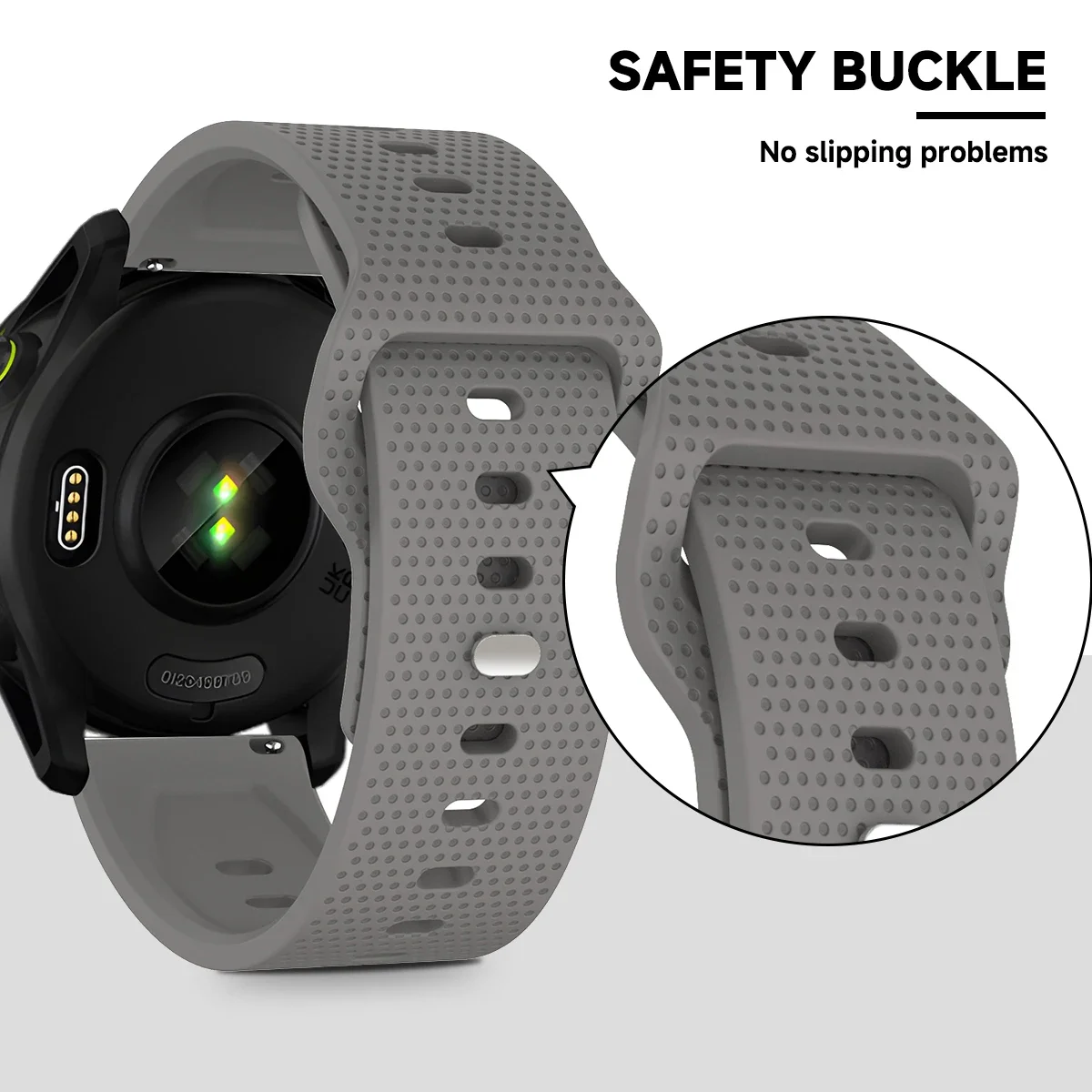 Pulseira de relógio de silicon - Silicone Watch Band 22Mm avaliação e preço