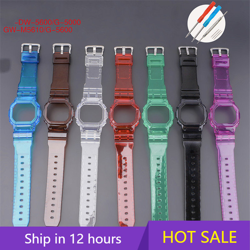Resin Watch Strap + Case para  - Casio Watch G-Shock Dw-5600 avaliação e preço