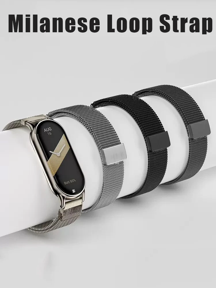 Laço magnético para xiaomi ban - Milanese Loop Magnetic avaliação e preço