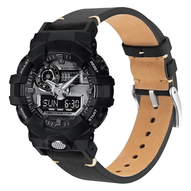 Pulseira de couro genuíno 16mm - Casio Watch G-Shock Dw-5600 avaliação e preço