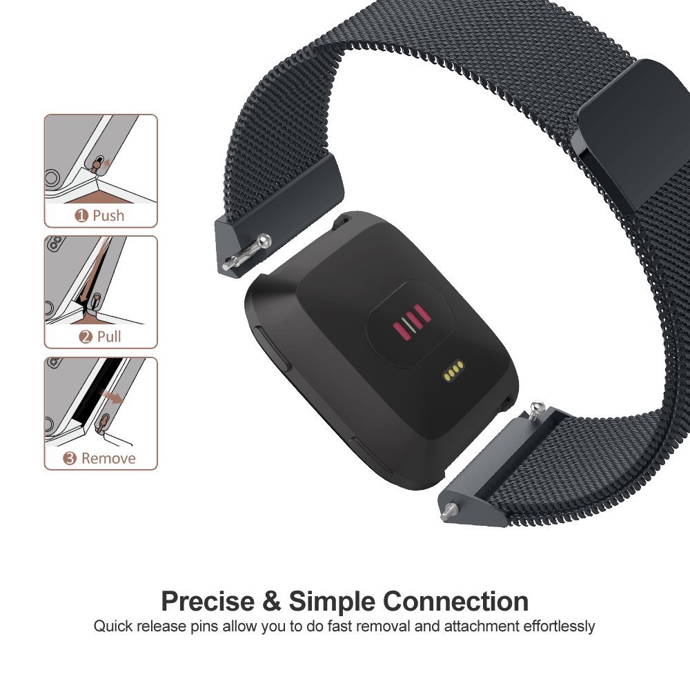 Pulseira de malha milanesa par - Milanese Loop Magnetic avaliação e preço