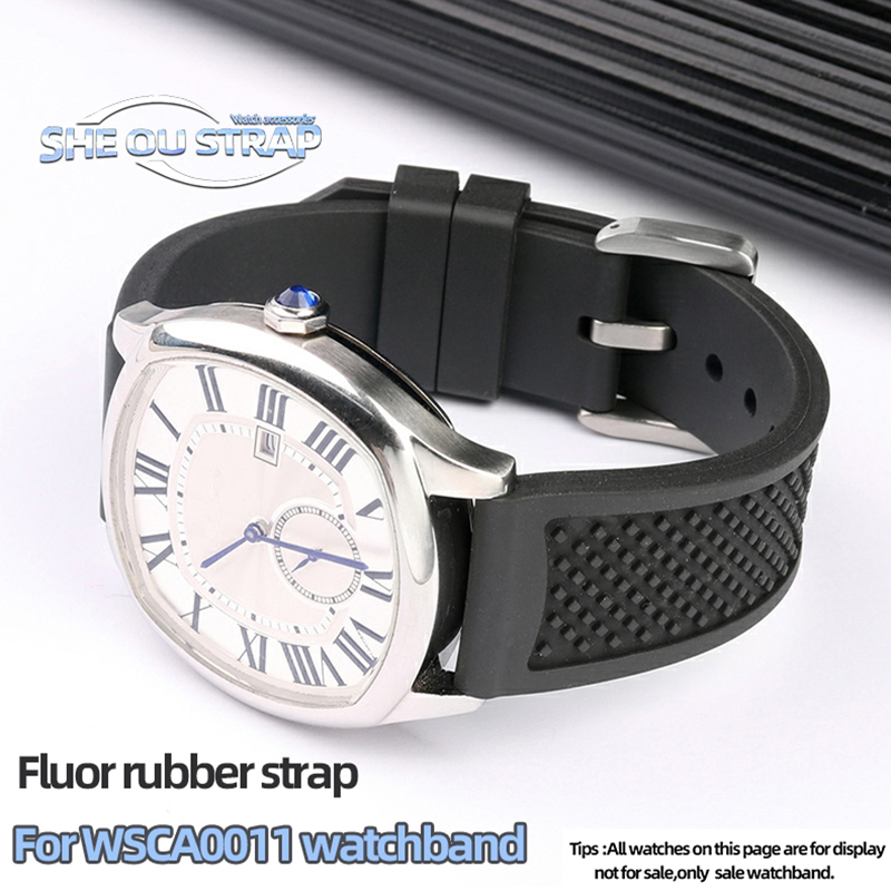 Pulseira de relógio de borrach - Cartier Watch Tank avaliação e preço