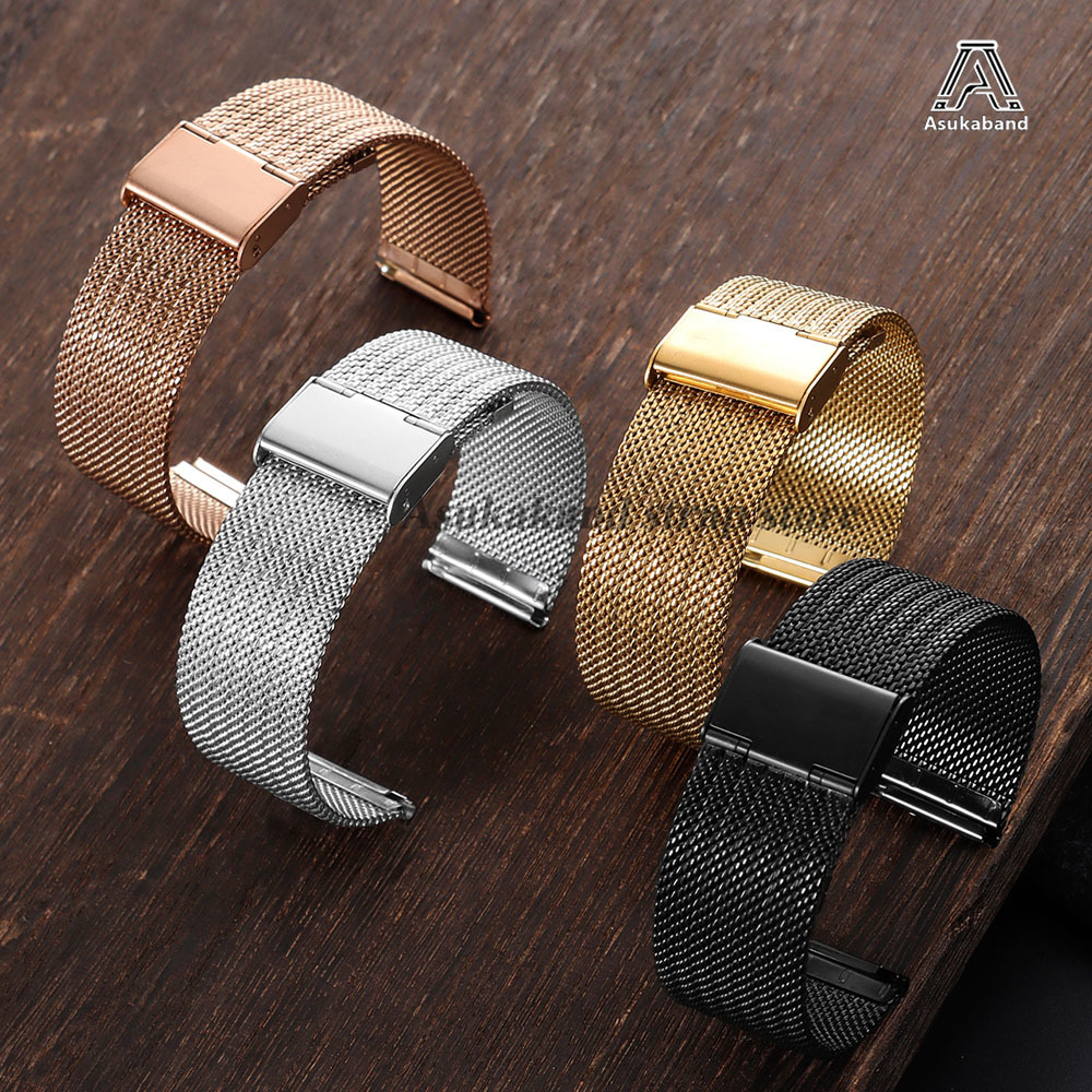 Pulseira de Aço Inoxidável Mil - Mesh Strap Metal avaliação e preço