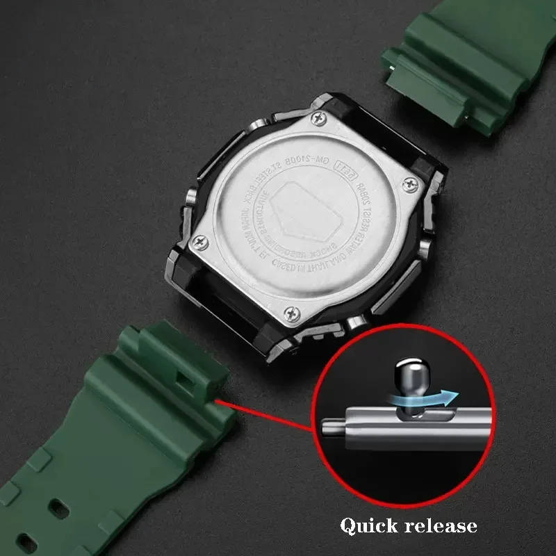 Pulseiras de borracha para rel - Casio Watch G-Shock Ga-2100 avaliação e preço