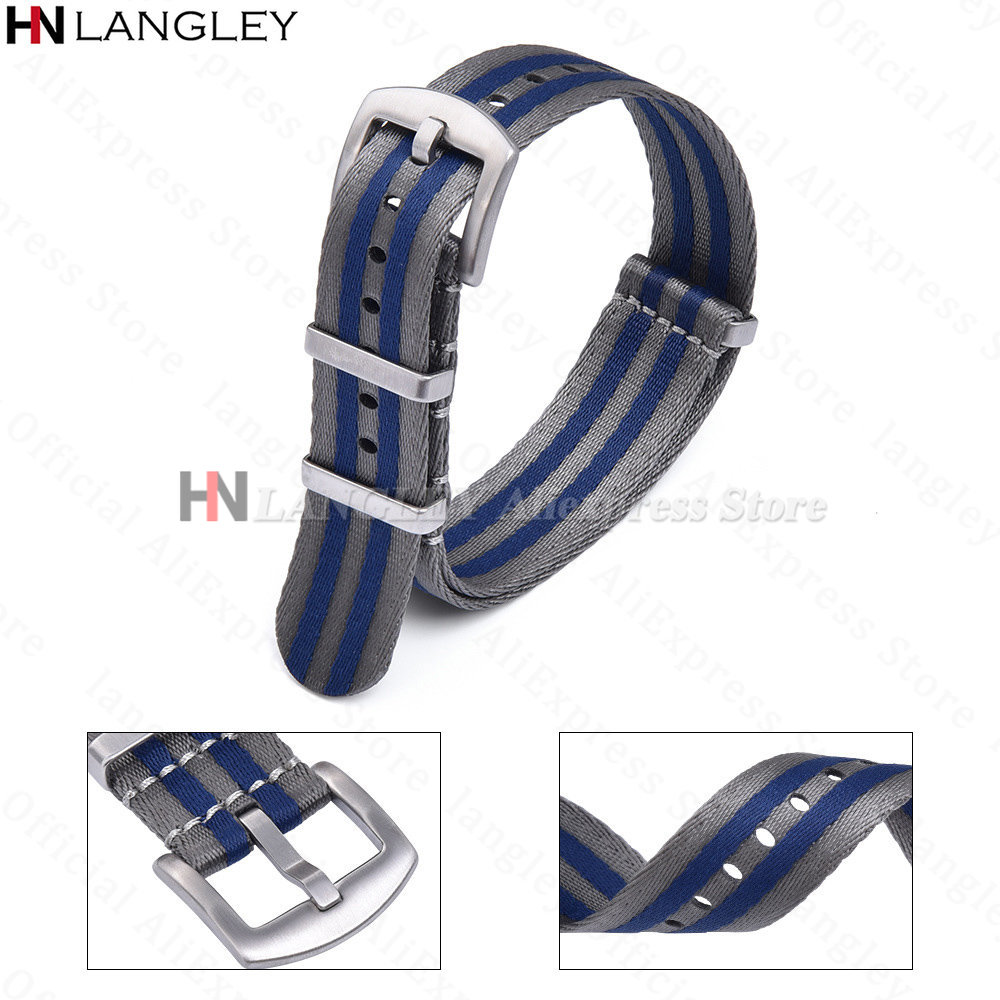 Pulseira de Nylon 18mm 20mm 22 - Omega Watch Seamaster avaliação e preço